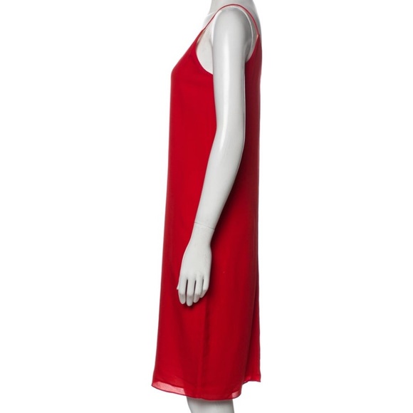 T Alexander Wang Red Silk Slip Dress - Picture 2 of 6